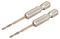 DT20600-QZ - 2mm x 55mm Hex Shank Black & Gold Drill Bits, 2 Pack