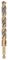 DT20618-QZ - 12mm x 145mm Hex Shank Black & Gold Drill Bit