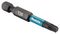 E-12435 - T25 x 50mm Torx Impact Black Screwdriver Bits, 10 Pack