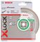 2608615138 - 5" (125mm x 1.6mm x 22.23mm) Angle Grinder X-LOCK Diamond Tile & Ceramic Cutting Disc