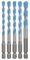2608900586 - Expert Hex-9 Multi-Material Masonry, Wood, Metal & Plastic Drill Bit Set, 5 Piece