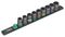 05005490001 - 8790 C 1/2" Impaktor Socket Set with Magnetic Socket Rail, 9 Piece