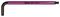 05022204001 - 8mm x 195mm Multi-Colour Ball End Hex Key