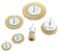 24893 - Wire Brush Set with 1/4" Shanks, 6 Piece