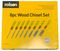 56180 - Wood Chisel Set, 8 Piece