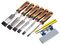 56140 - Wood Chisels & Honing Guide Set, 10 Piece