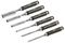 56120 - Carving Chisels with Walnut Handles, 6 Piece