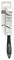 61189 - 1" (25mm) Paint Brush with Soft Grip