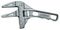 19027 - 8" (200mm) Extra Wide Jaw Stubby Adjustable Wrench