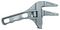 19027 - 8" (200mm) Extra Wide Jaw Stubby Adjustable Wrench