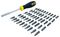 28429 - Screwdriver & Bit Set, 51 Piece