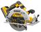 DCS573H2T-GB - 190mm 18V XR 2x 5Ah Powerstack Batteries Li-Ion Cordless Brushless Circular Saw Kit