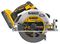 DCS573H2T-GB - 190mm 18V XR 2x 5Ah Powerstack Batteries Li-Ion Cordless Brushless Circular Saw Kit