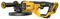 DCG460NK-XJ - 54V XR FlexVolt 9" (230mm) Li-Ion Cordless Angle Grinder with Kit Box - Bare Unit