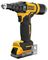 DCF414E2T-GB - 18V XR 2x 1.7Ah Powerstack Batteries Li-Ion Cordless Brushless 1/4" (6.3mm) Rivet Gun Kit