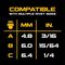 DCF414E2T-GB - 18V XR 2x 1.7Ah Powerstack Batteries Li-Ion Cordless Brushless 1/4" (6.3mm) Rivet Gun Kit