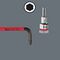 05022640001 - Multi-Colour Imperial Ball End Hex Key Set, 9 Piece - 950/9