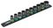 05005451001 - 3/8"  Impaktor Socket Set with Magnetic Socket Rail, 10 Piece