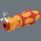 05057490001 - Kraftform Kompakt VDE Insulated Ratchet Screwdriver Handle - 837 i RA