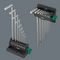 05022102001 - Chrome Plated Hex-Plus Ball End Hex Key Set in Storage Rack, 9 Piece - 950/9