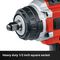 IMPAXXO 18/450 - Power X-Change 18V Li-Ion Cordless 1/2" 400Nm Impact Wrench - Bare Unit