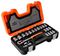 S240 - 1/2" Square Drive Socket Set, 24 Piece