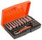 SL25L - 1/4" Square Drive Socket & Deep Socket Set, 37 Piece