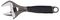 9033 - 10" (270mm) Ergo Central Nut Wide Jaw Adjustable Wrench