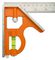 CS400 - 16" (400mm) Sliding Combination Square with Spirit Level