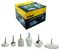 24897 - Polishing & Buffing Pad Set, 6 Piece