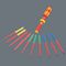 05006605001 - Kraftform Kompakt VDE Insulated Extra Slim Interchangeable Torque Screwdriver Set - 1.2Nm - 3Nm, 15 Piece