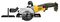 DCS571N-XJ - 115mm 18V XR Li-Ion Cordless Compact Circular Saw - Bare Unit