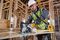DCS571N-XJ - 115mm 18V XR Li-Ion Cordless Compact Circular Saw - Bare Unit