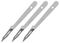 PKN1007/3 - Disposable Scalpel Knife Set, 3 Pack