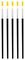 PPB1500/S - All-Purpose Flat Paint Brushes Set, 5 Piece