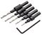 12431 - Drill Bit & Countersink Set, 5 Piece