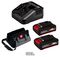 TP -18V TWIN PACK - Power X-Change 18V 2x 2Ah Li-Ion Cordless Brushless Combi Drill & Impact Driver Kit