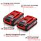 4511631 - Power X-Change Plus 2x 18V 3Ah Slimline Power Tool Batteries Twin Set