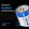 PELL0510 - D Ultra Alkaline Batteries, 6 Pack
