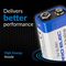 PELL0512 - 9V PP3 Ultra Alkaline Batteries, 4 Pack