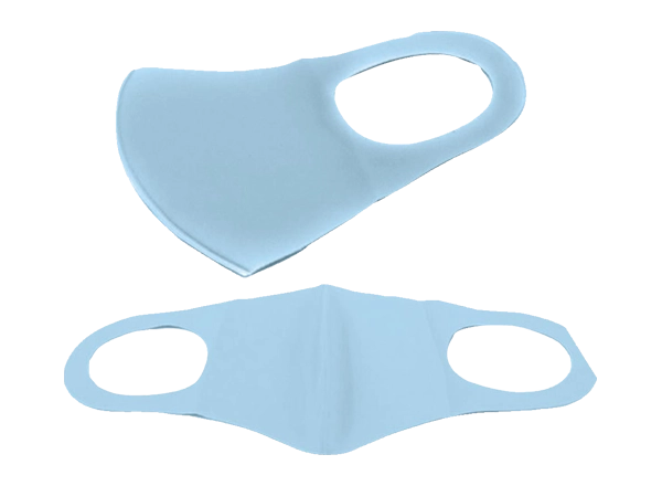 Reusable Fabric Face Covering, Blue