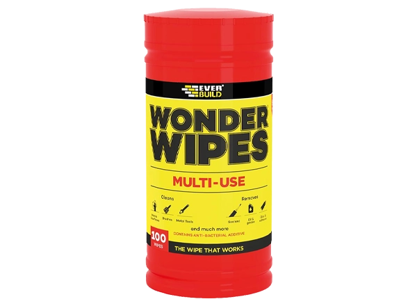 Multi-Use Antibacterial Wonder Wipes, 100 Pack