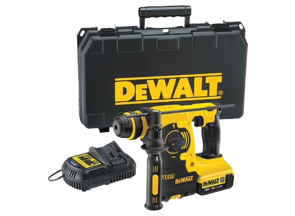18V 1x 4Ah Li-Ion SDS-Plus Cordless Hammer Drill