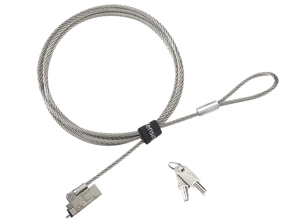 NanoSaver 2.0 EQ Slim Keyed Laptop Cable Lock, 1.8m