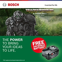 Get A FREE 18V Bosch Battery