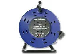 4 Gang Mains Extension Cable Reel, 25m