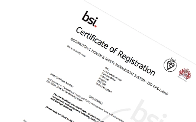 BSI Certificate Of Registration