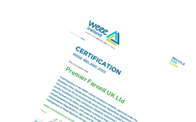 WEEE Ireland Compliance Certificate